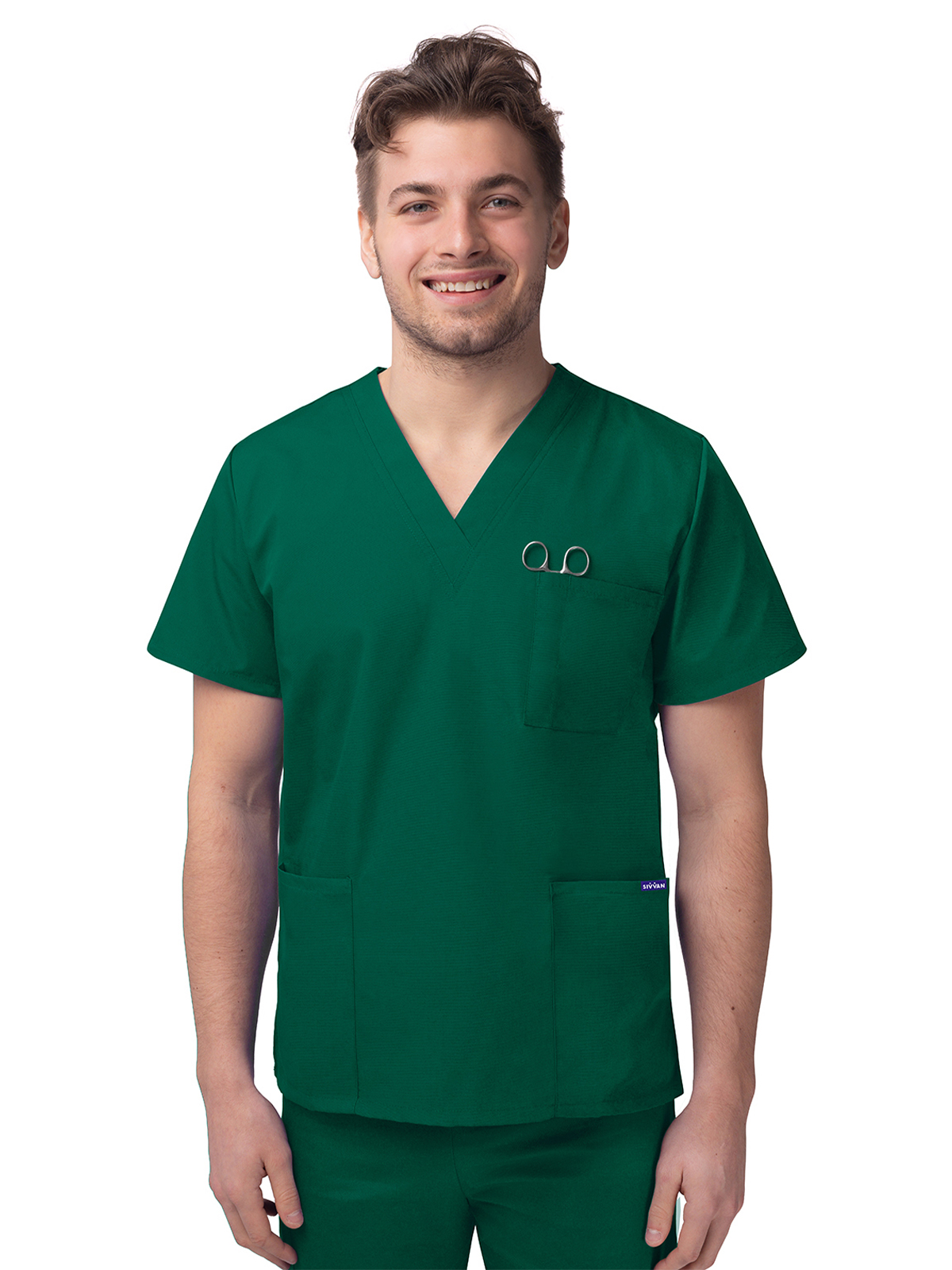 Adar - Sivvan - Unisex V-Neck 3 Pocket Top 24