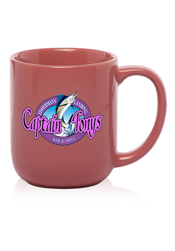 16 oz. Vibrant Color Glossy Ceramic Mugs 20
