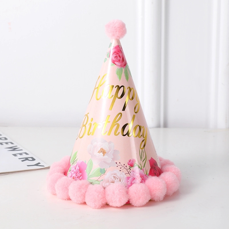 Birthday Party Kids Game Hat & Cake Celebration Decoration 2