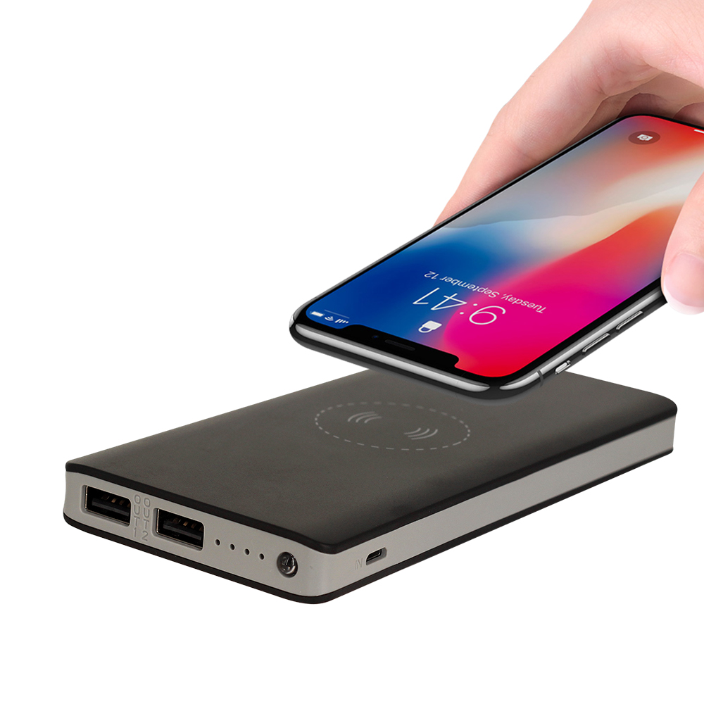 Wireless Power Bank with LED Torch - 10000 mAh 4
