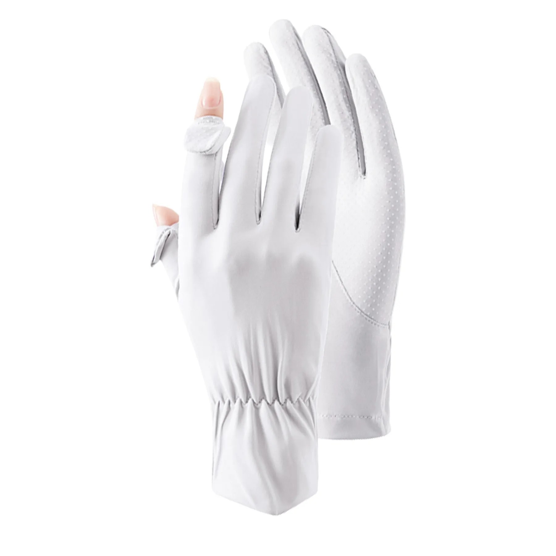 Uv Protection Full Finger Cycling Glove For Women 5