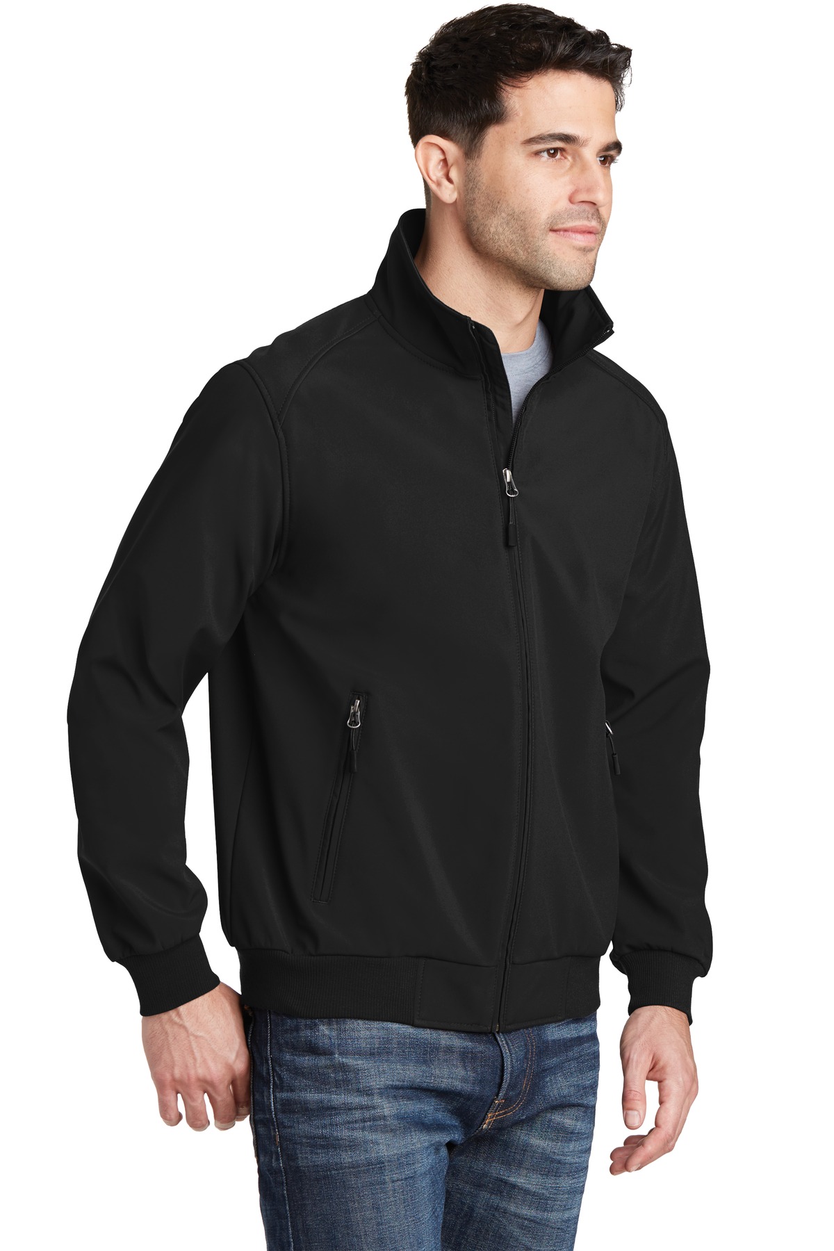 Port Authority Soft Shell Bomber Jacket. J337 6