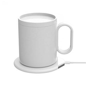 Coffee Heating Cup Usb Wireless Charging 4