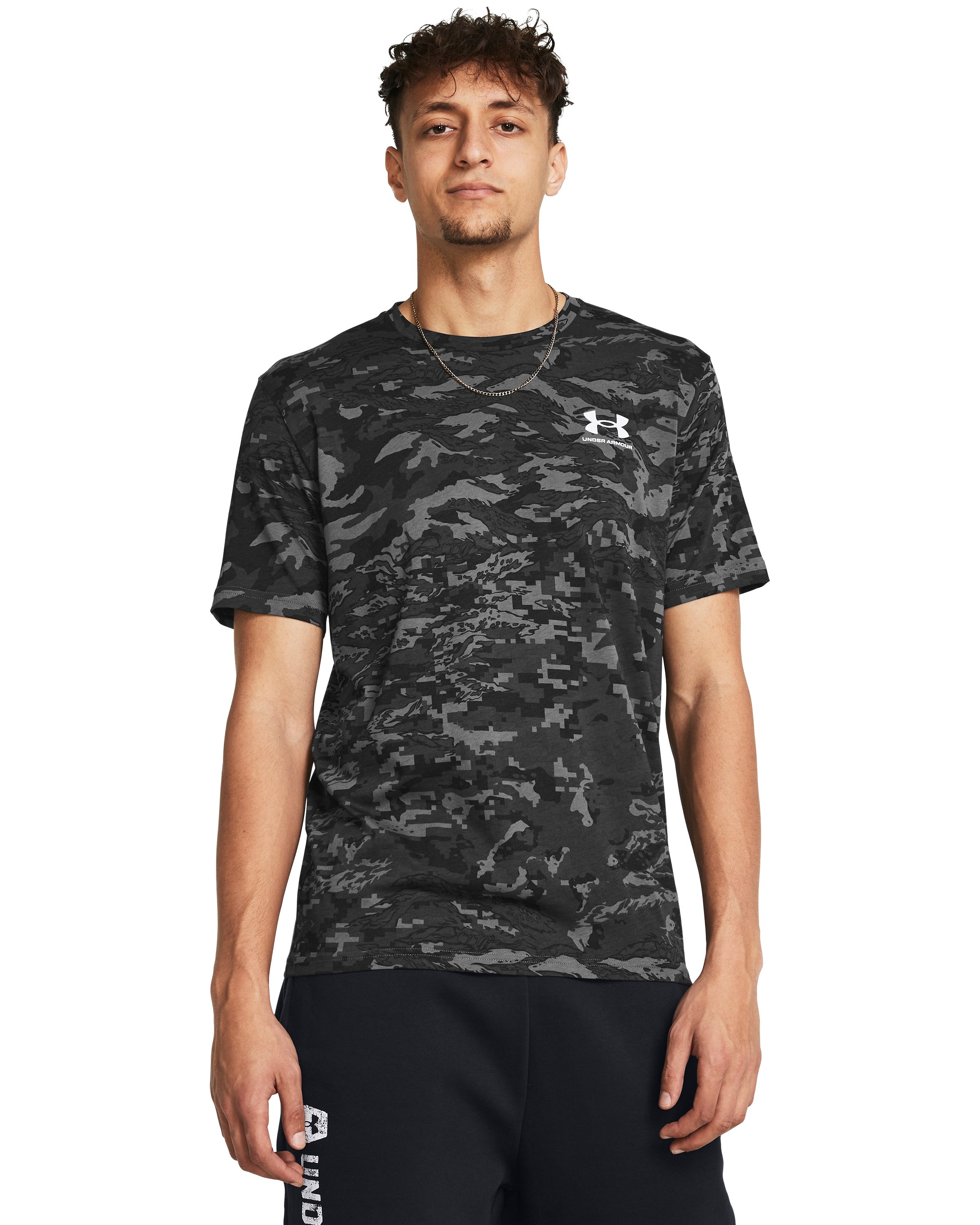 UA ABC Camo Men's Short Sleeve 8