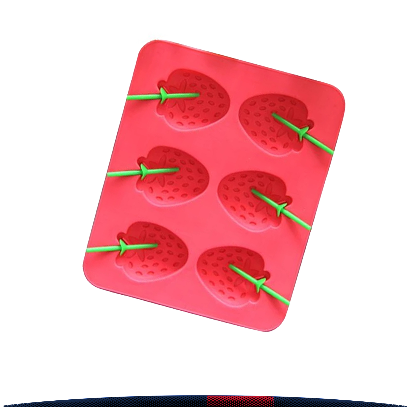 Zulay Strawberry Ice Trays 2