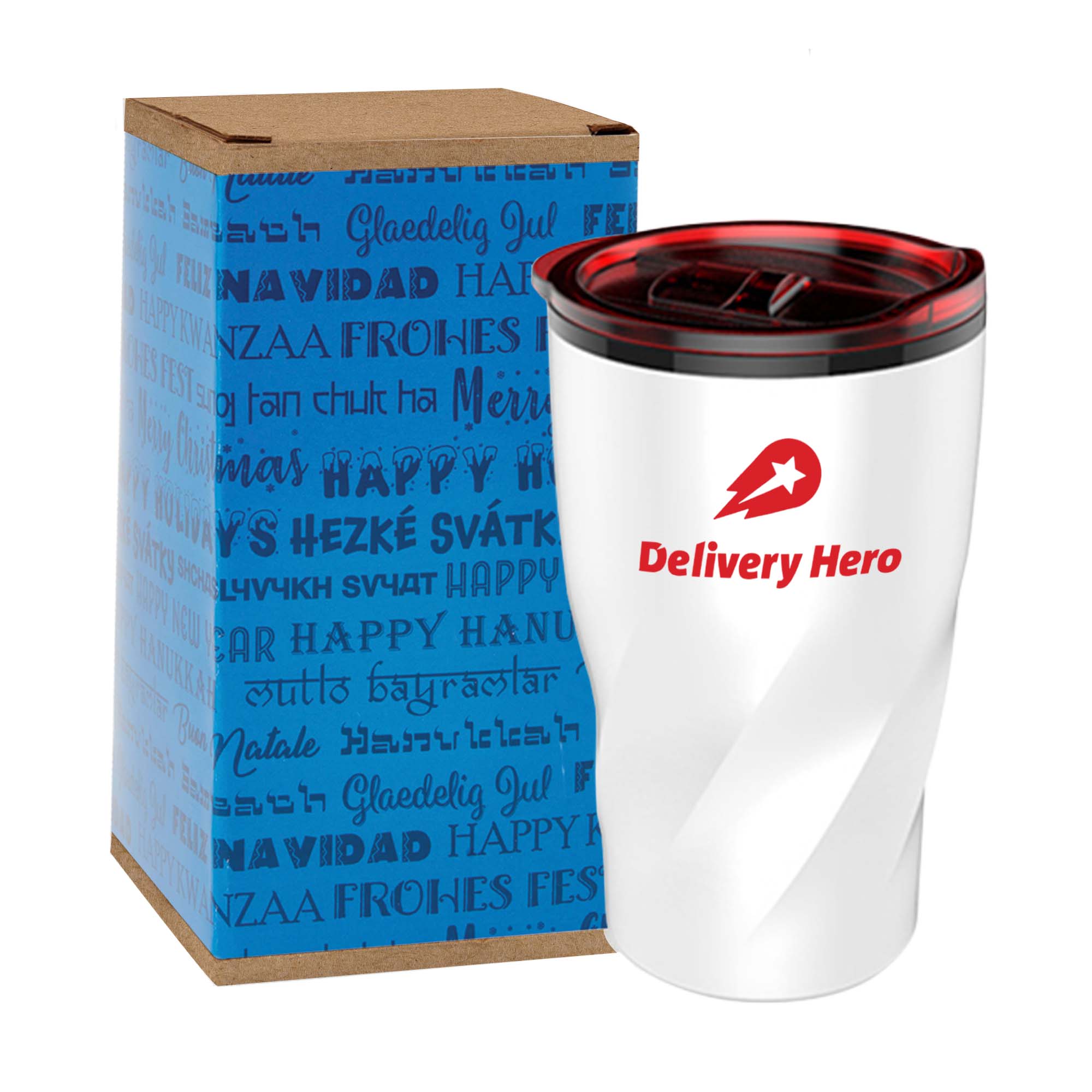 14oz Stainless Steel Twisting Tumbler with Lid 4