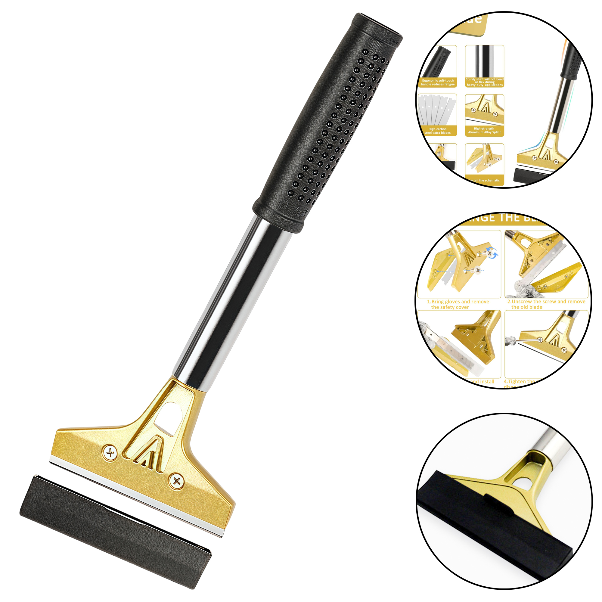 Heavy Duty Aluminum Alloy Scraper for Tile 2