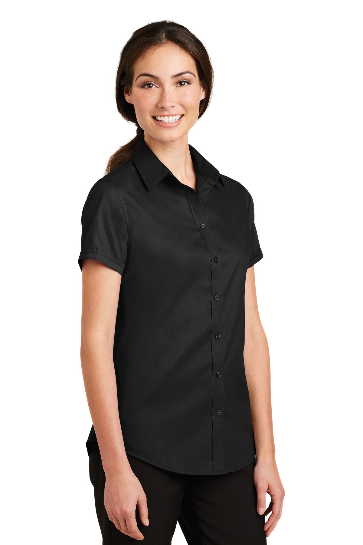Women's Short Sleeve SuperPro Twill Shirt
