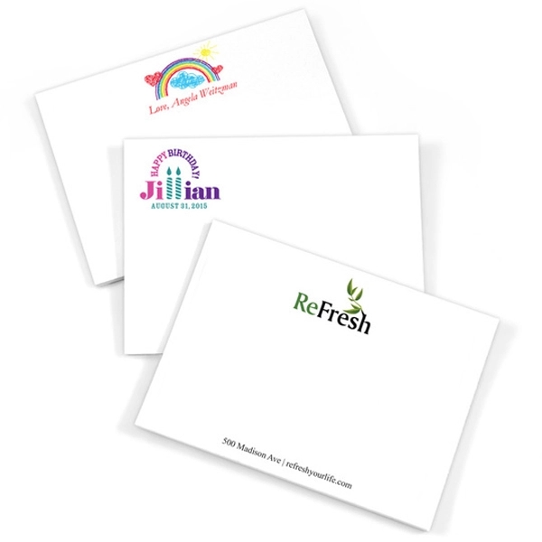 Full Color 3" x 4" Sticky Note, 25 sheets 1