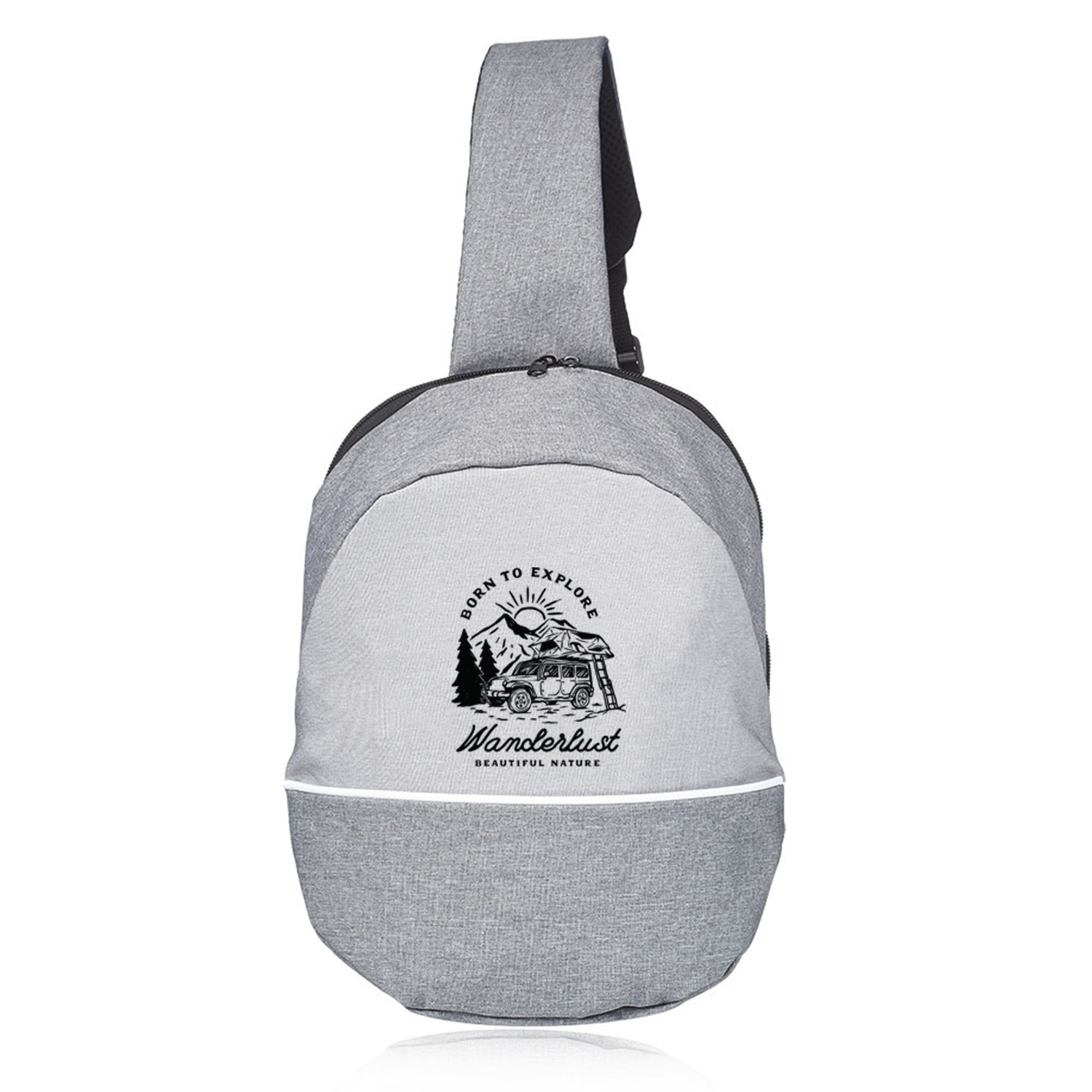 Shoulder Crossbody Backpack (1 Color Imprint) 2