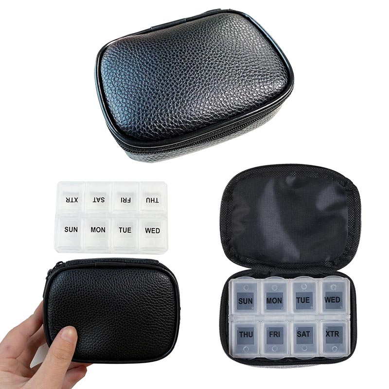 Traveler 8-Compartment Pill Organizer 1