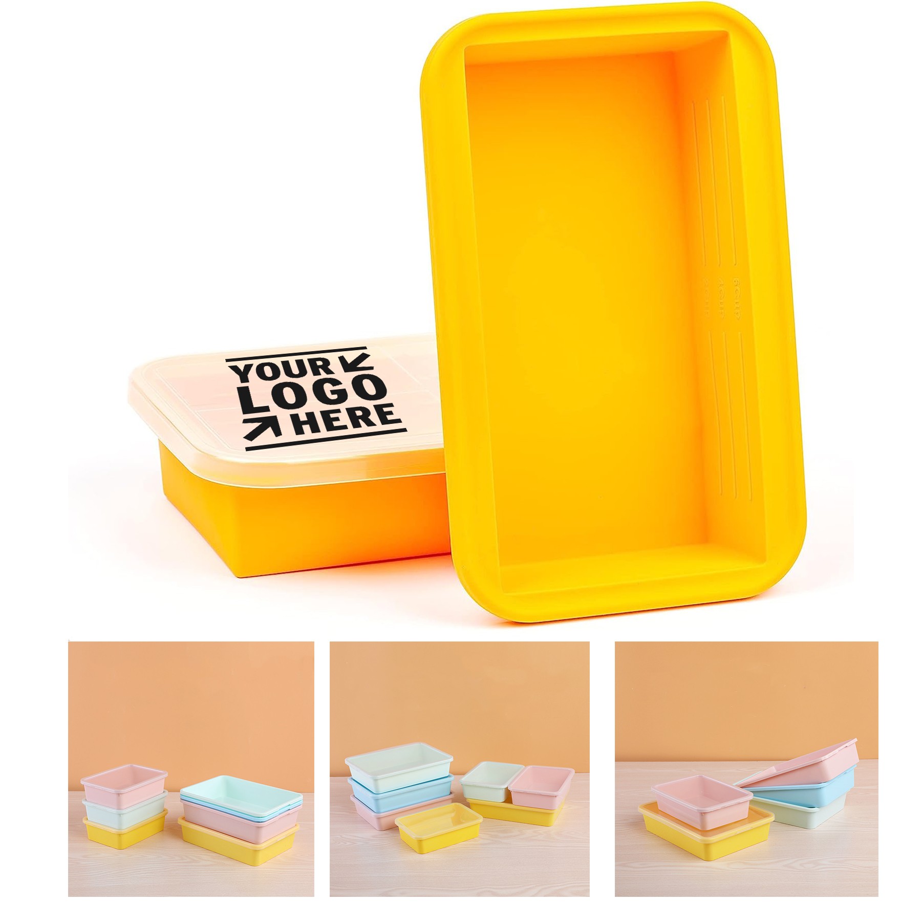 Storage Freezing Ice Trays With Lids 3
