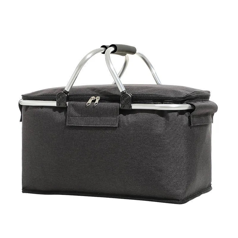 Foldable Insulation Picnic Bag Cooler Storage 2