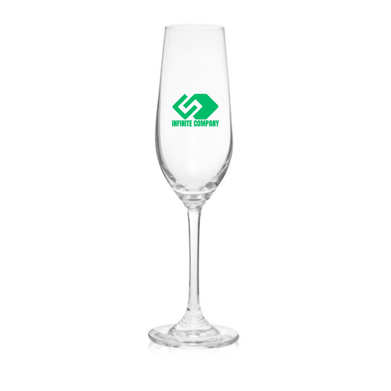 8 oz. Crystal Champagne Glass (Full Color Imprint) 8