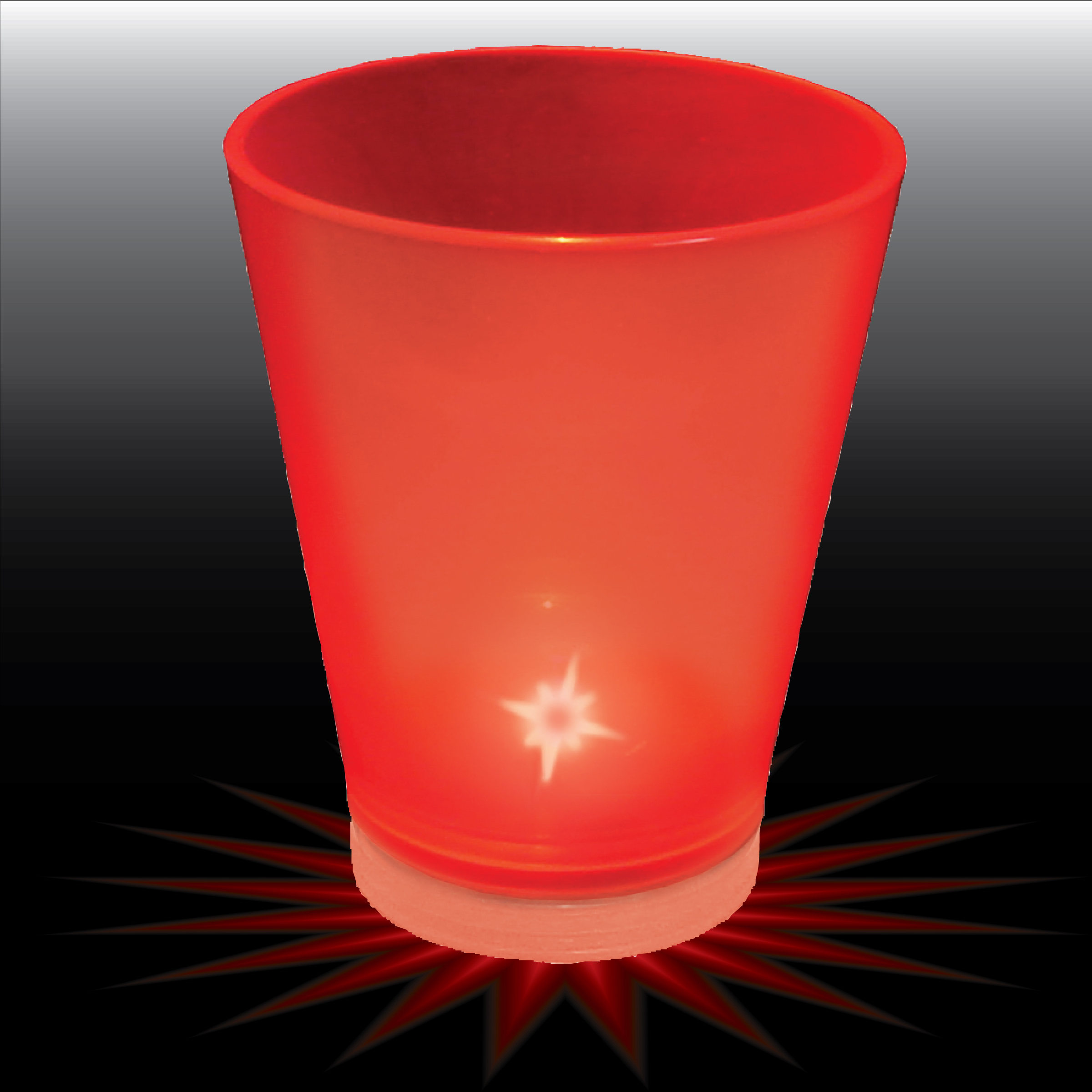 1.5oz Light Up Plastic Standard Shot Glass 22