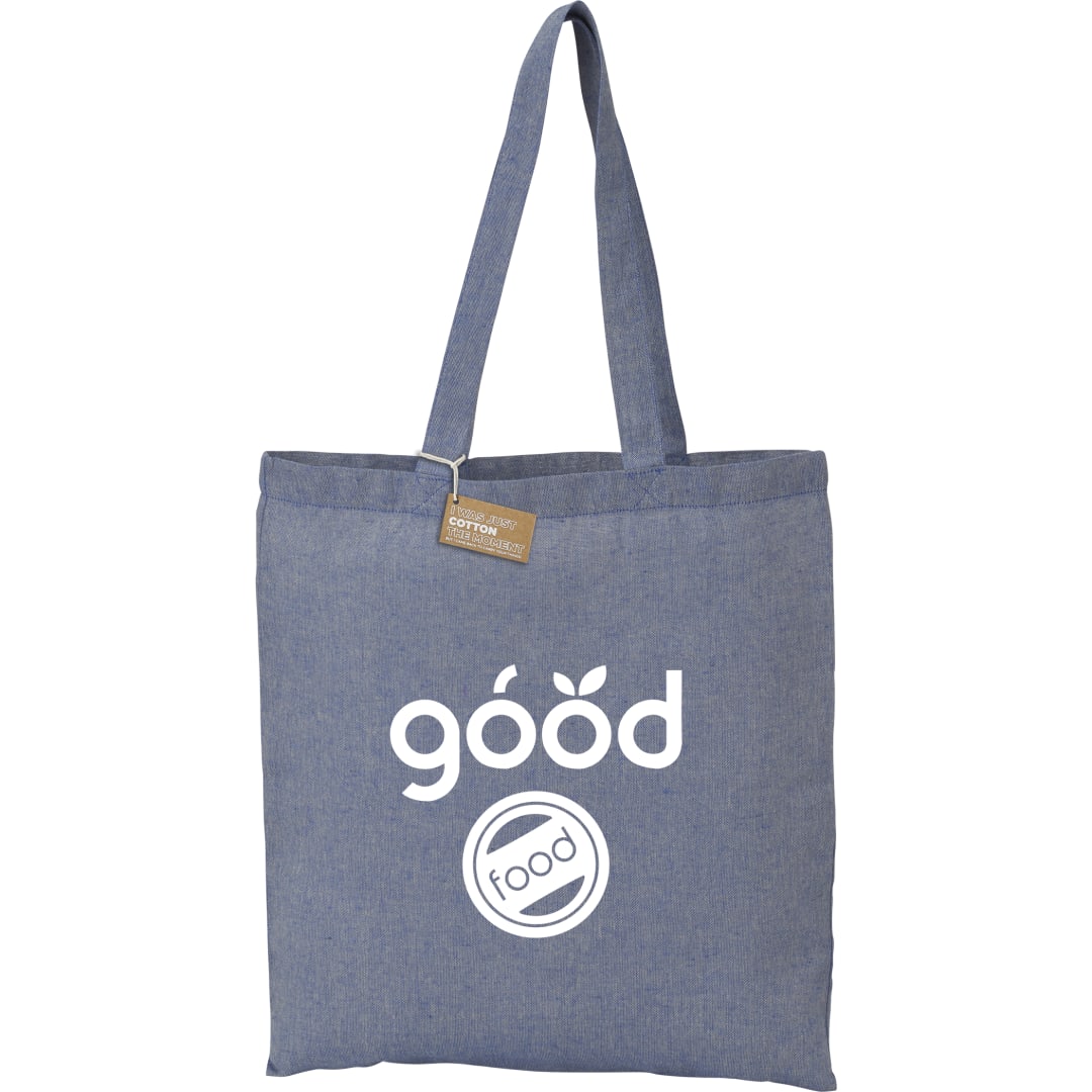 Recycled 5oz Cotton Twill Tote, custom tote bag with logo imprint 31