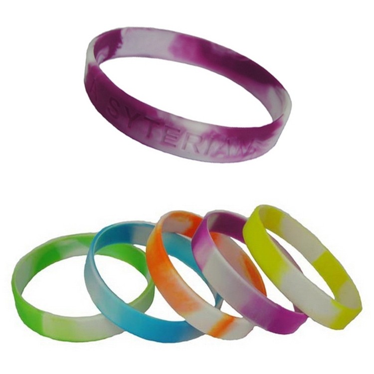 Mixed Color Silicone Bracelet 2