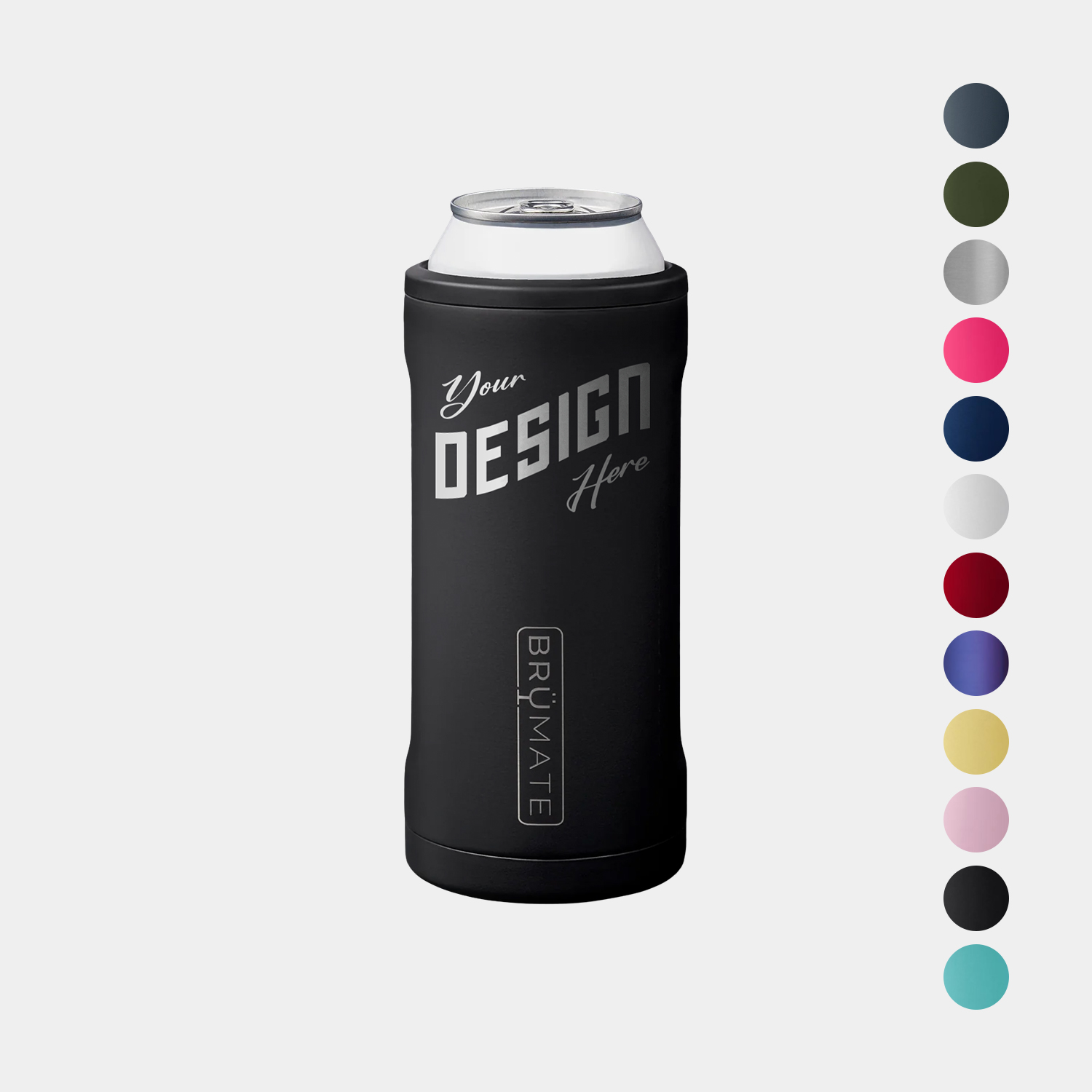 24/25 oz BruMate® Stainless Steel Insulated Hopsulator Can Cooler, custom koozie with logo imprint 2