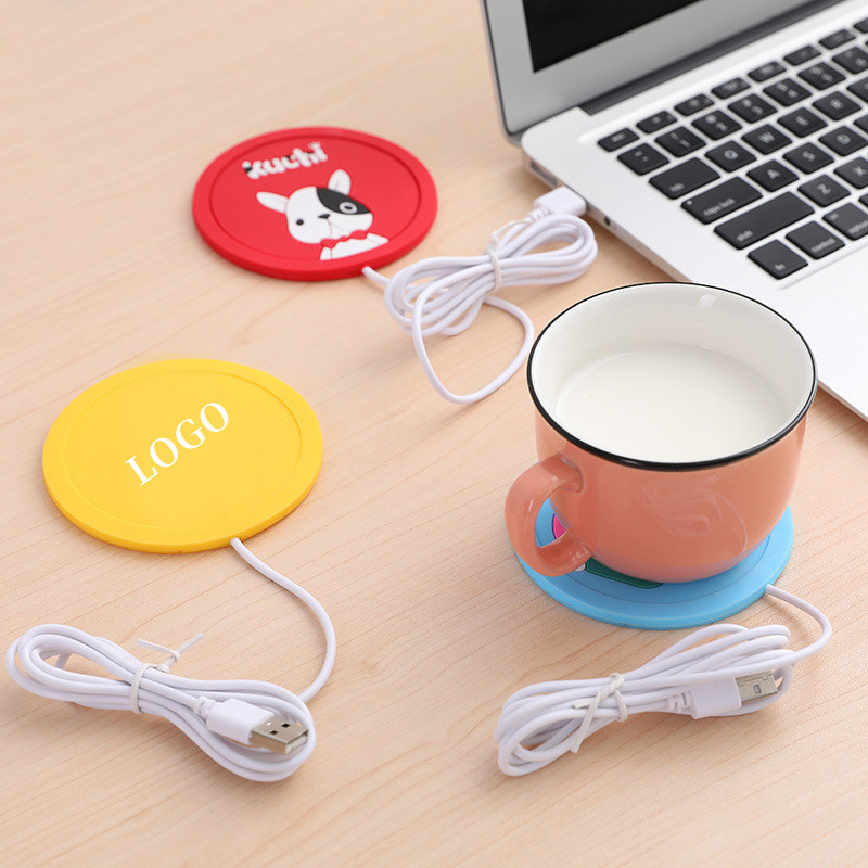 PVC USB Heating Coffee Coaster 2