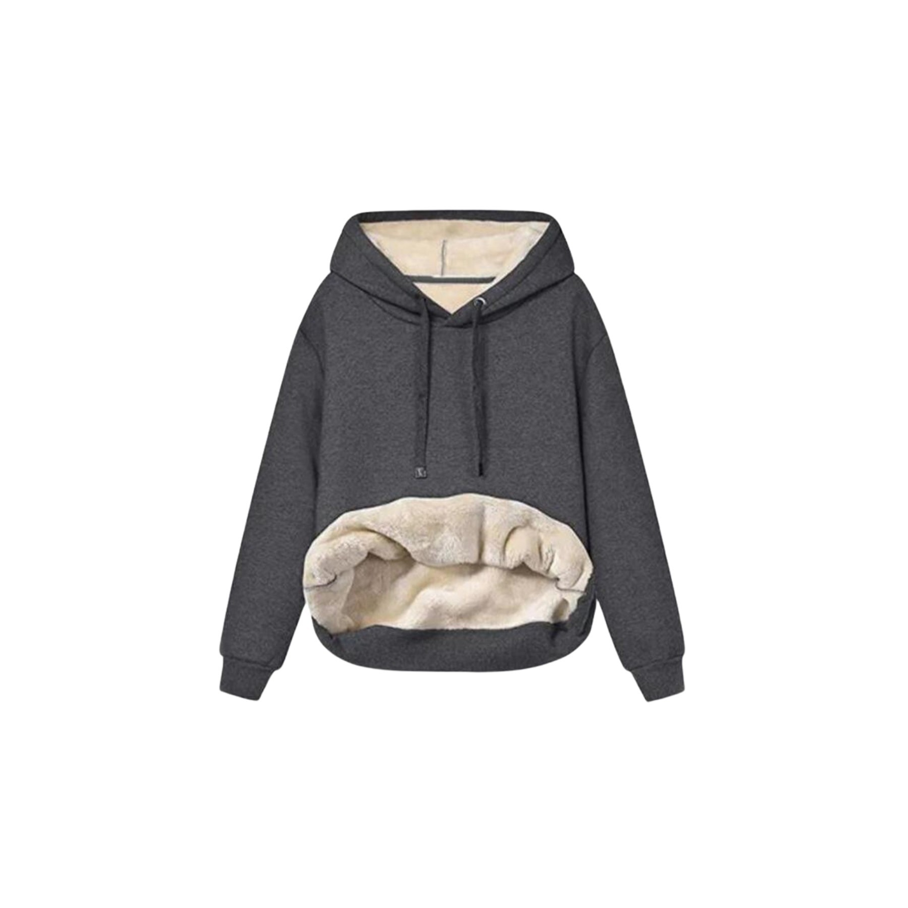 Womens Fleece Pullover Sweatshirt 2