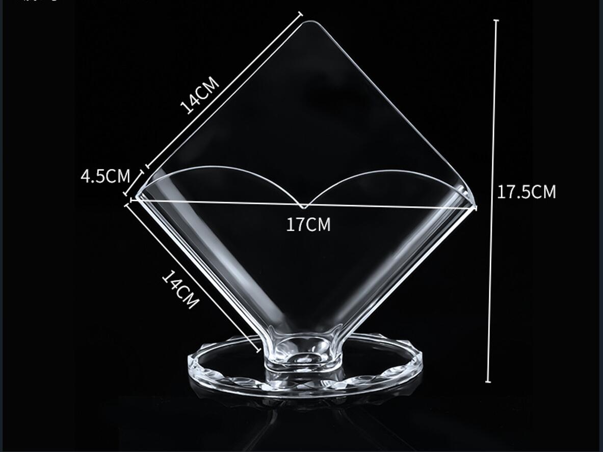 Clear Acrylic Square Napkin Holder 3