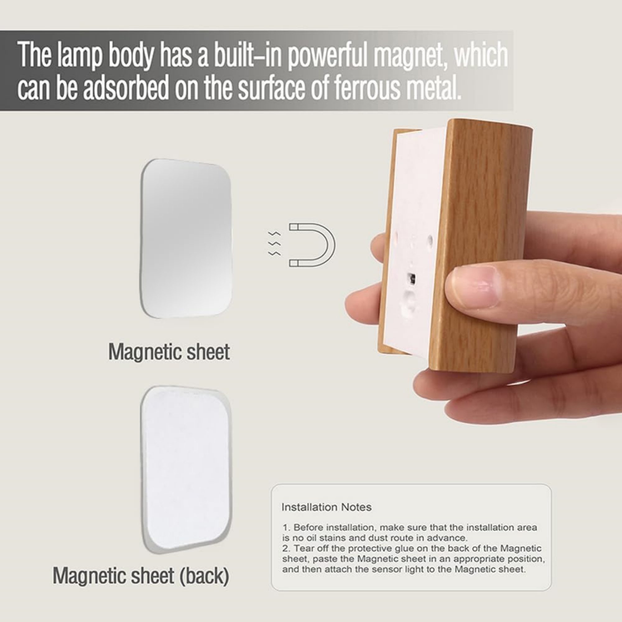 Wooden LED Step Light 5