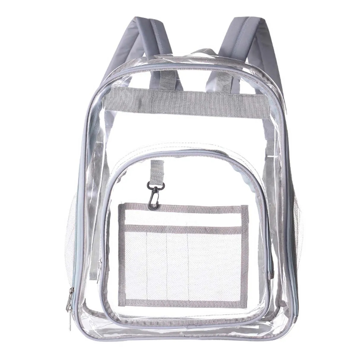Custom Stadium approved Large Capacity Clear Backpacks 7