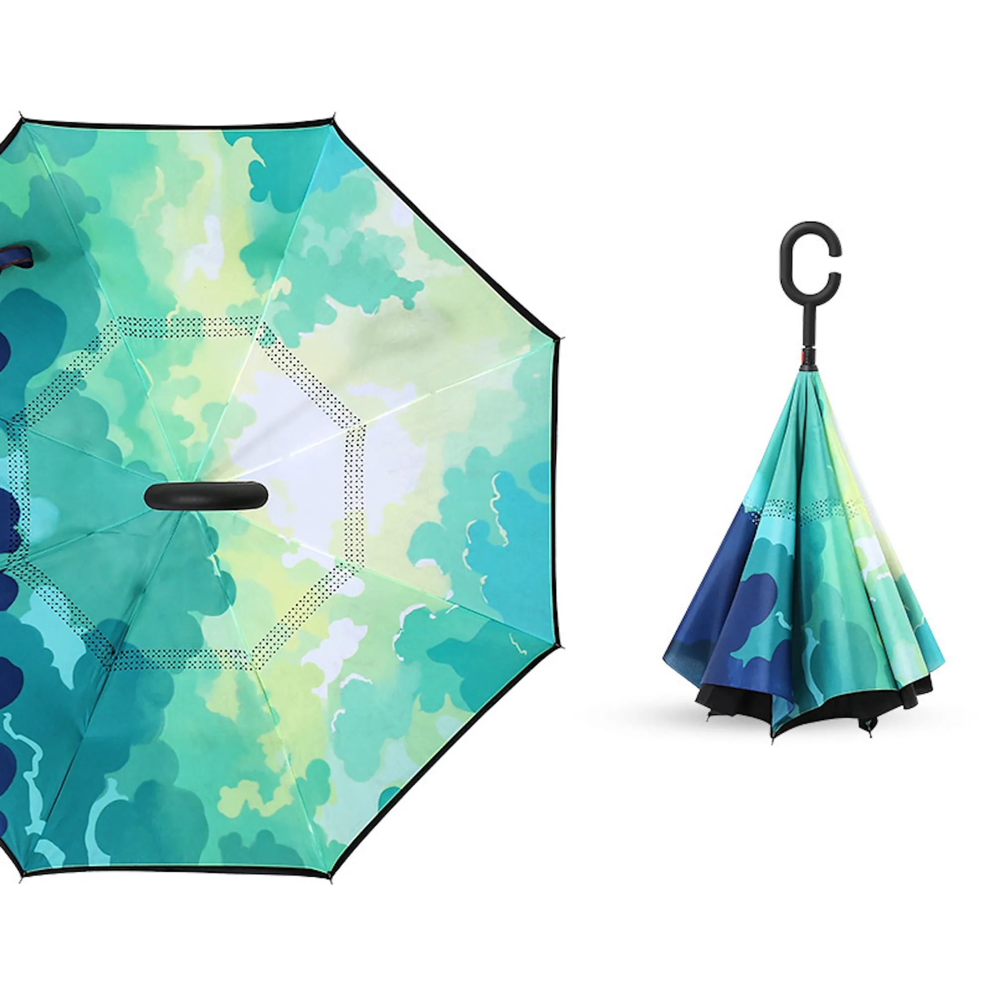 MOQ50 Reverse Upside Down Umbrella 9