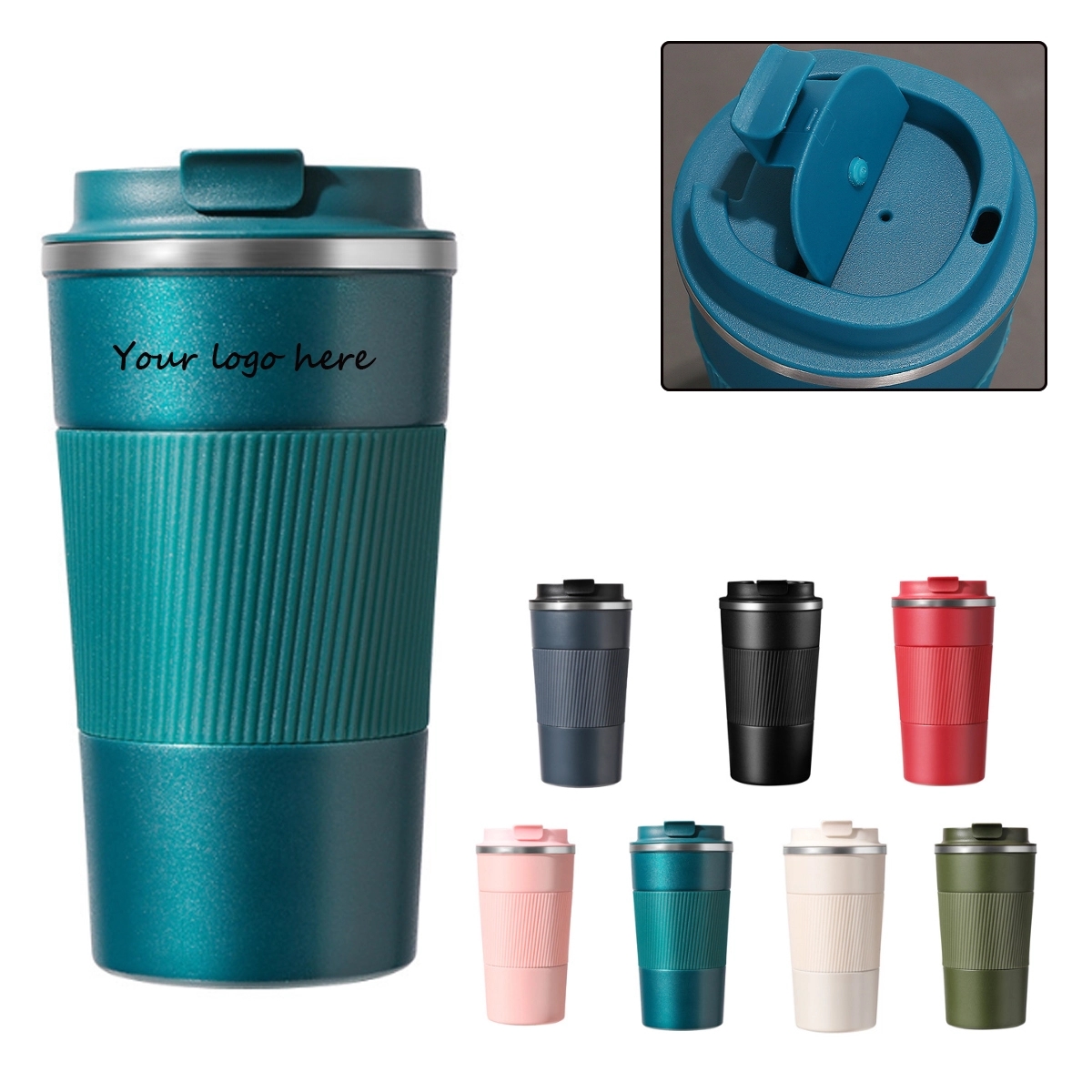 17Oz Stainless Steel Coffee Tumbler 2