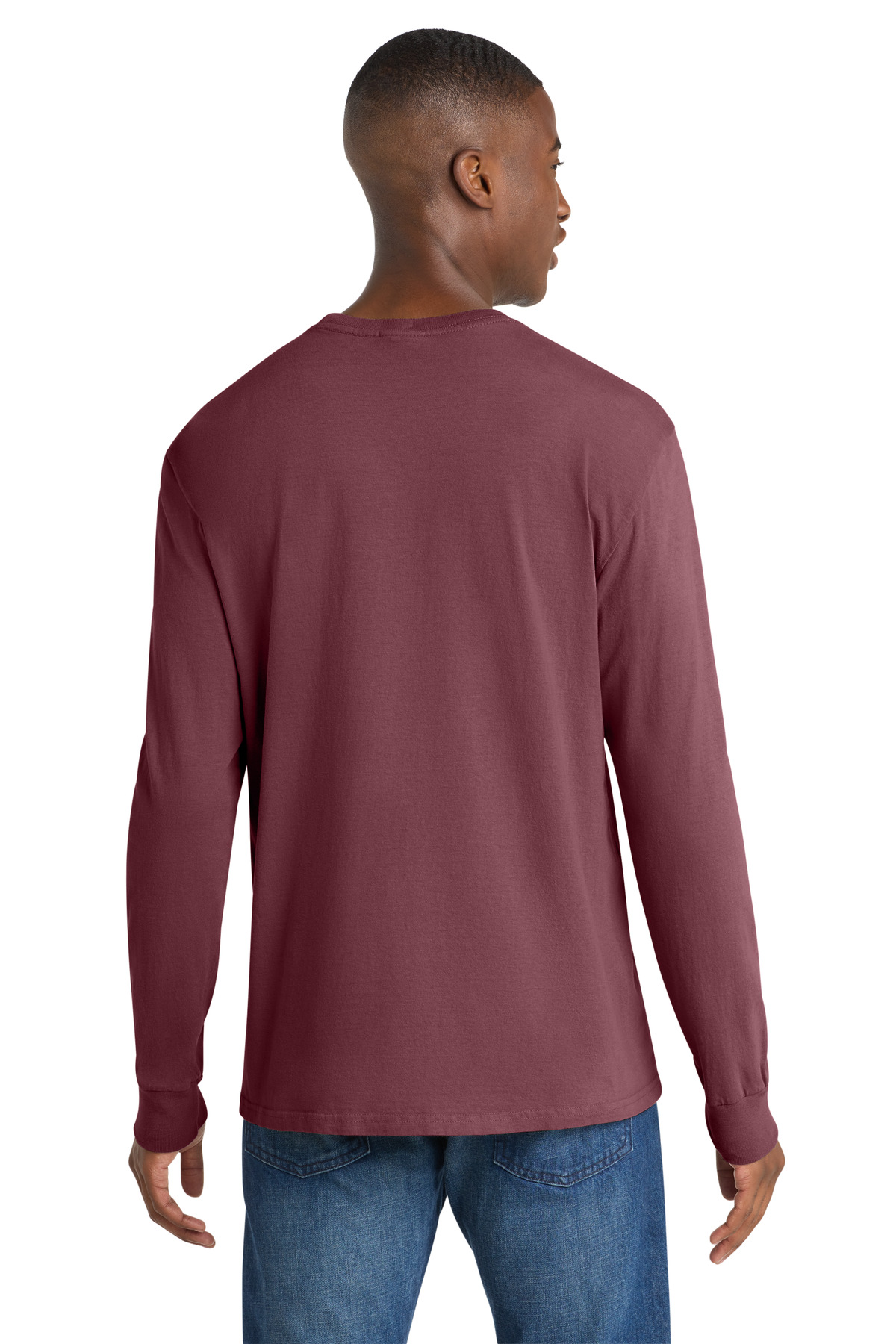 Port & Co Beach Wash Garment-Dyed Long Sleeve Tee PC099LS 72