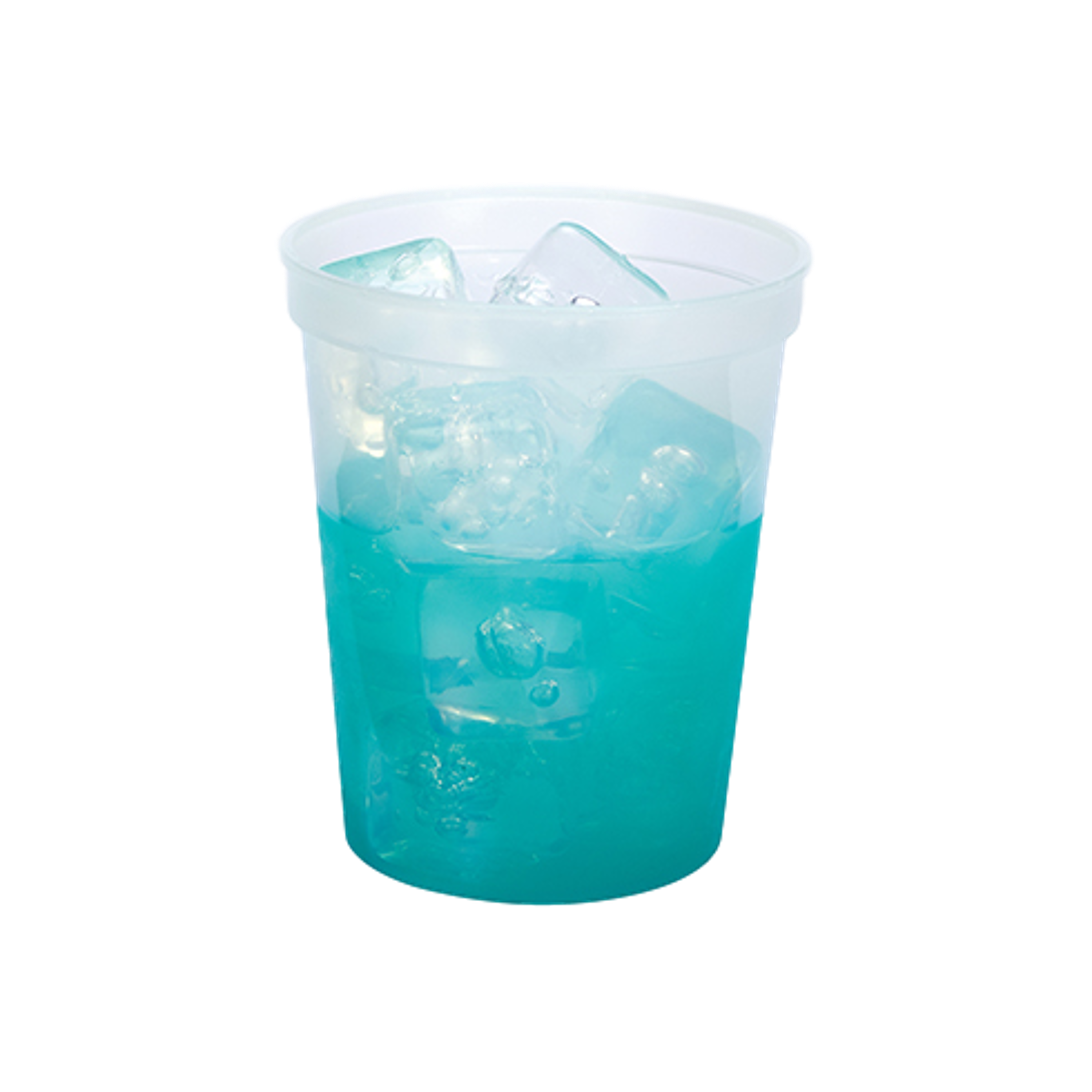 16 oz. Color Changing Smooth Squat Stadium Cup 1