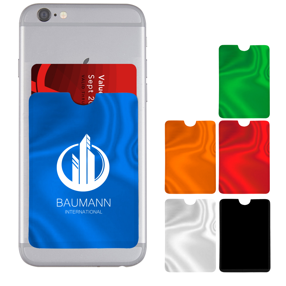 RFID Data Blocking Phone Card Sleeve 10