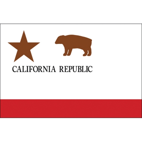 Special Historical Stick Flag - California Republic 2