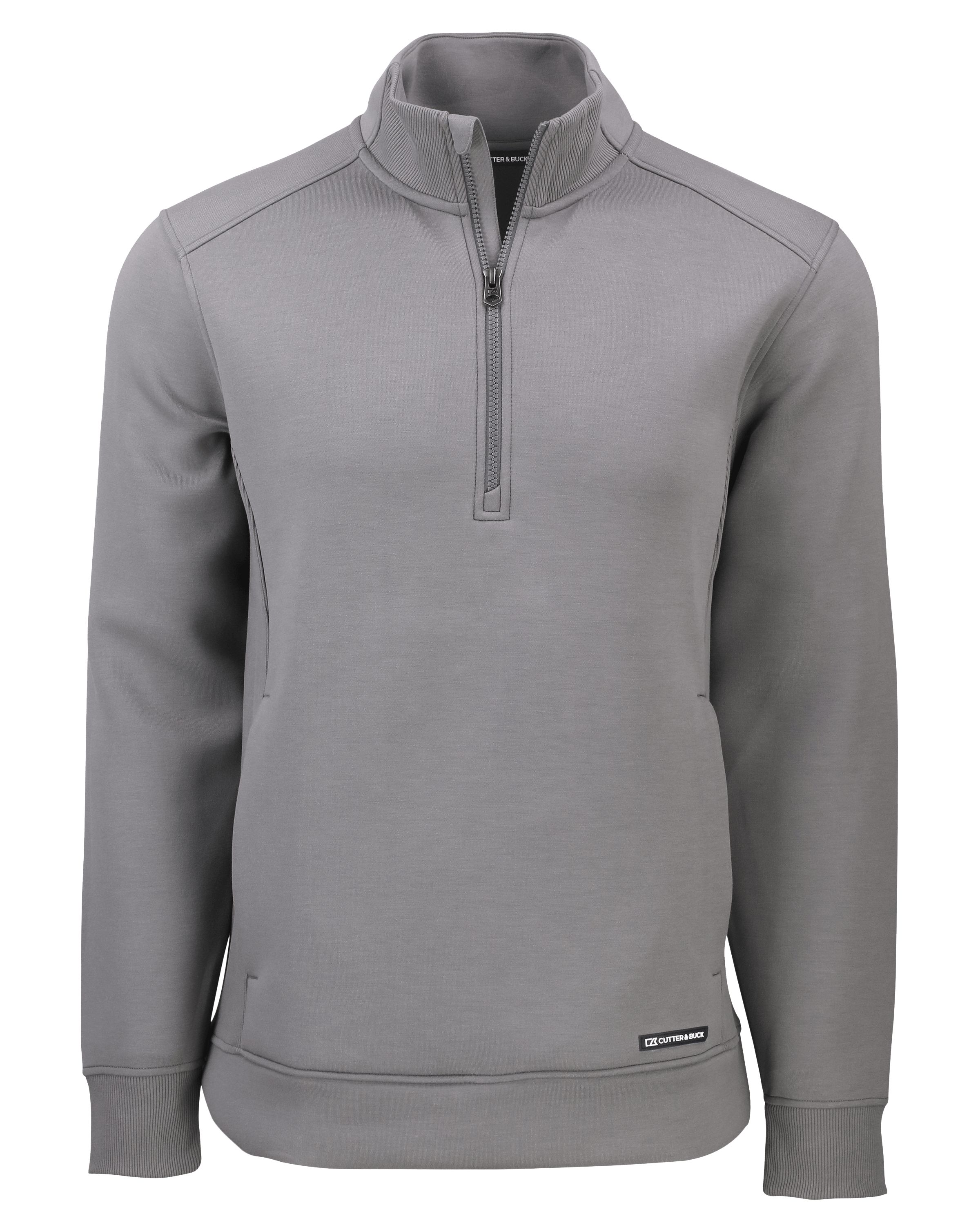 Cutter & Buck Roam Recycled Buttery-Soft Knit Mens Quarter Zip Jacket 29