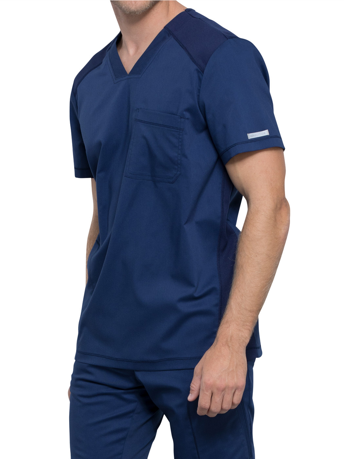 Cherokee - Workwear Revolution - Men's 2-Pocket V-Neck Top 16