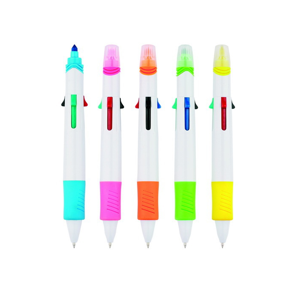 Dual Tip Highlighter Ballpoint Pen 5