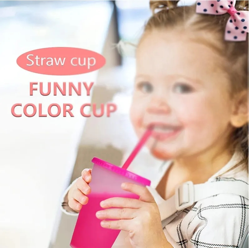 Custom 17oz 24 oz Reusable Color Changing Stadium Cup 7