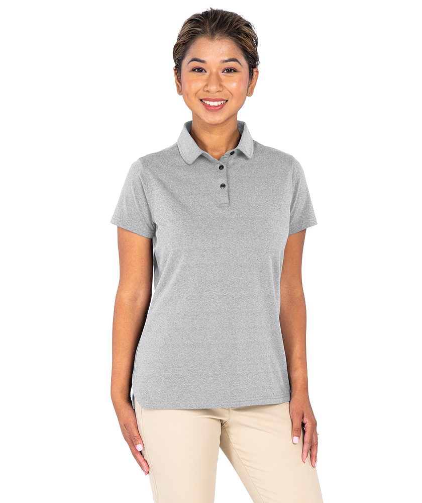 Women's Heathered Eco-Logic Stretch Polo 7