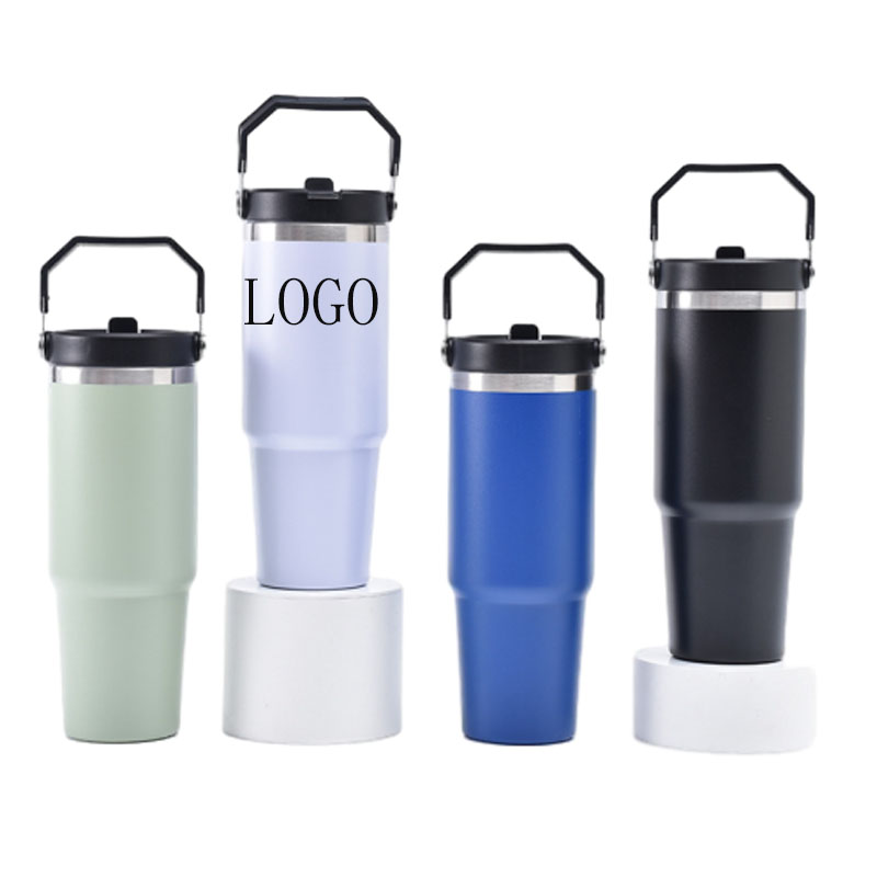 30 oz Stainless Steel Tumbler W/ Straw 17