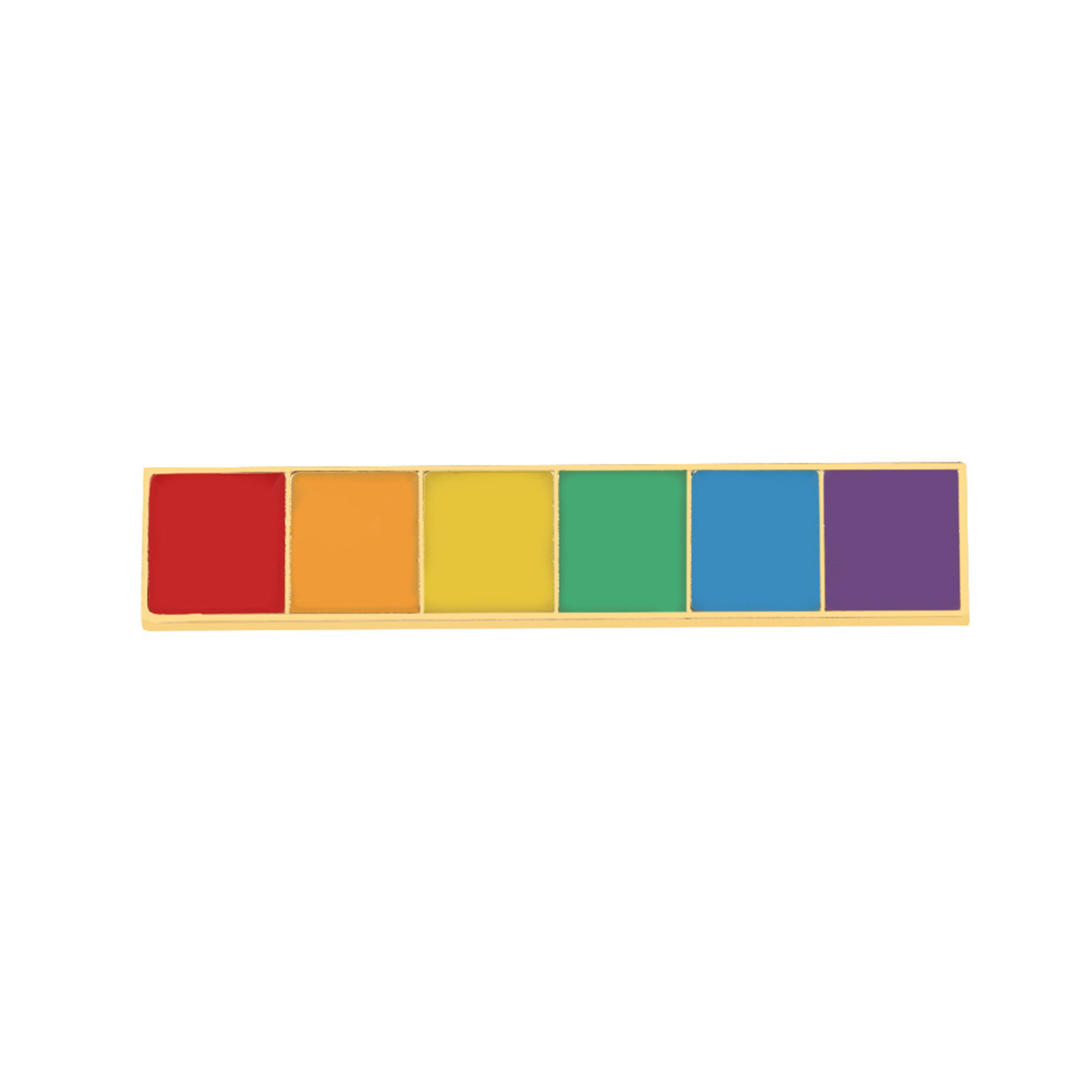 Rainbow Brooch Pin 1