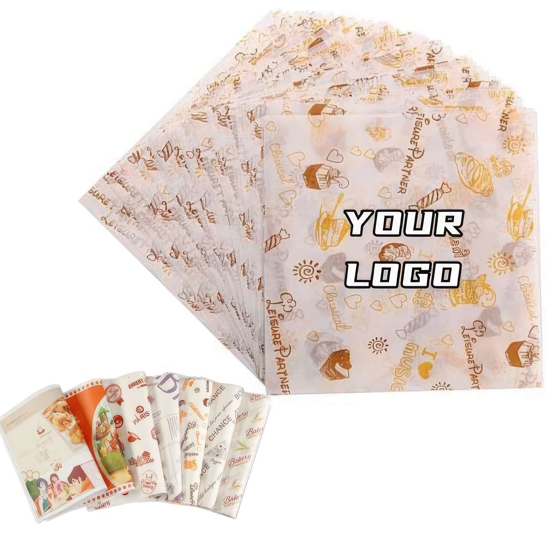Burger/Sandwich Wrapping Paper 2