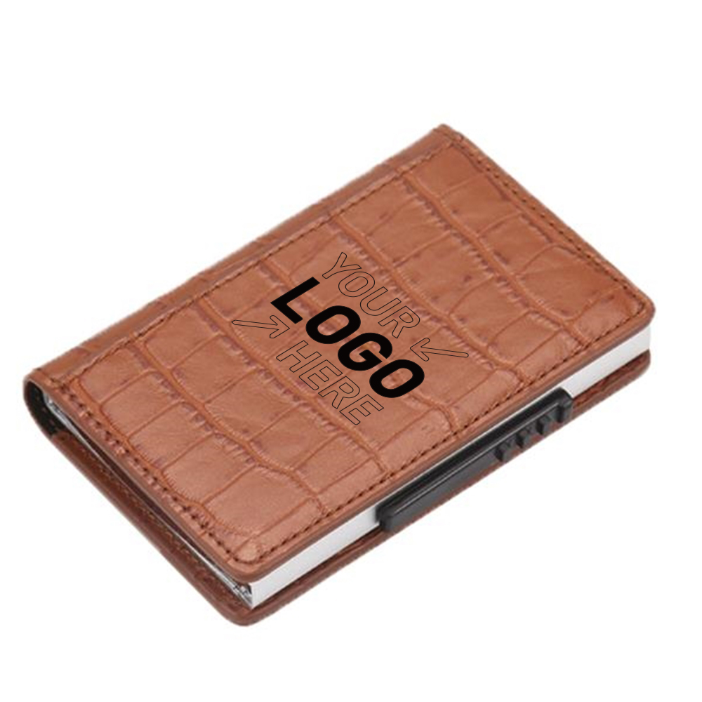 Skinny Minimal Thin Front Pocket RFID Wallet Card Holder 8