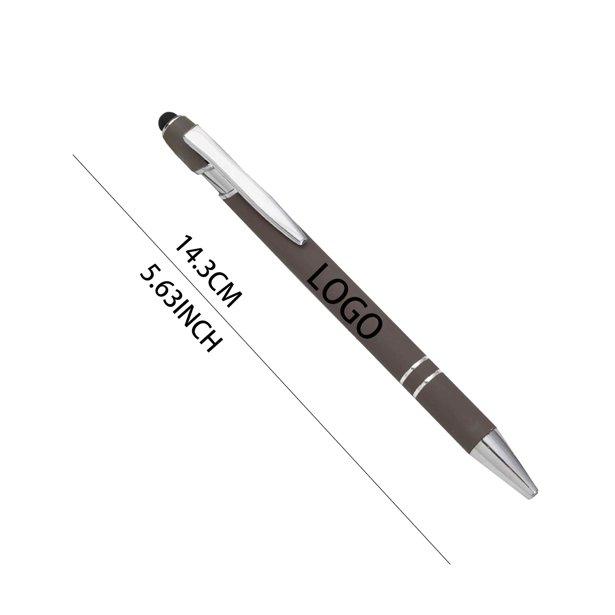Premium Aluminum Capacitive Click Pen 2