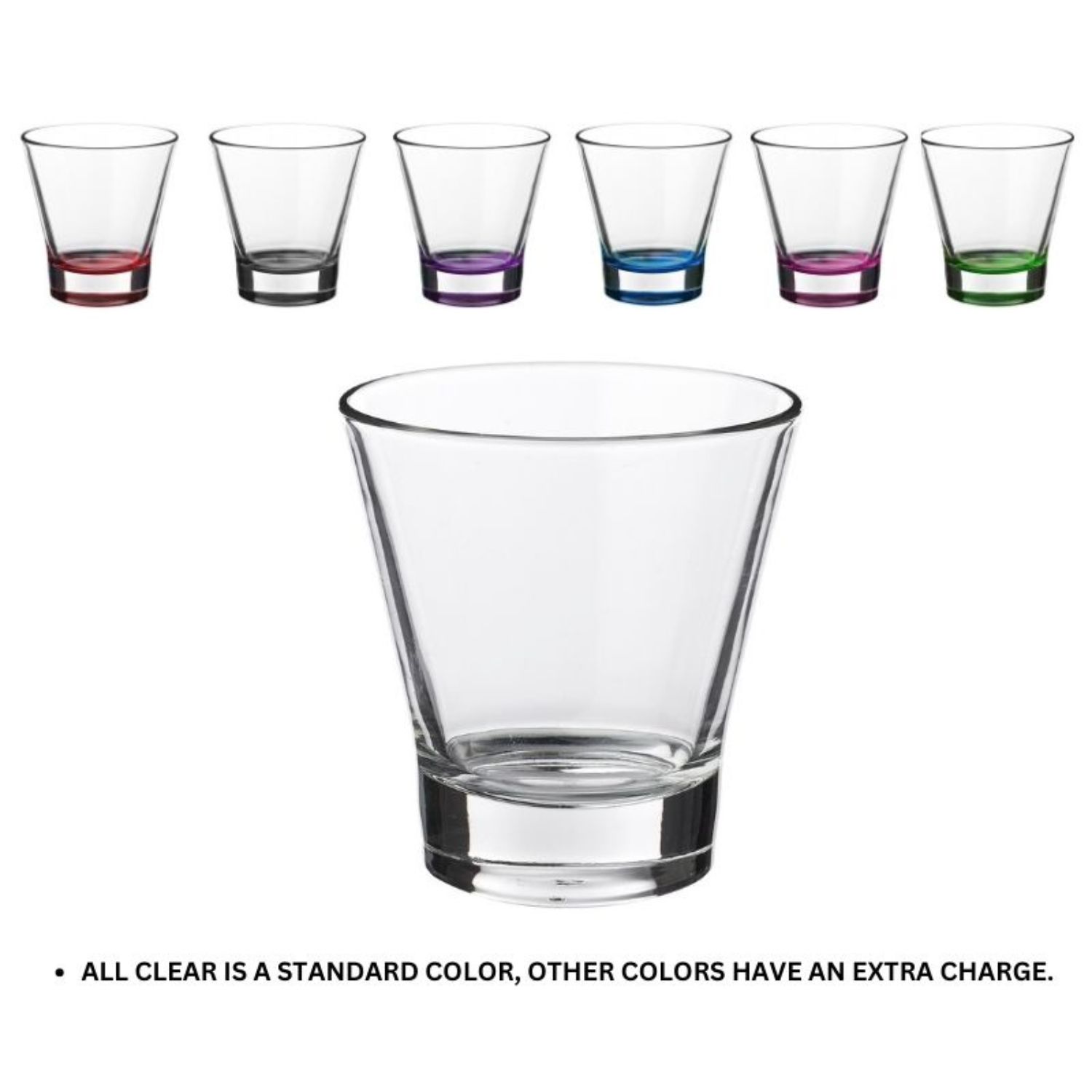 Martini Stemless Glasses, 8.5 oz. 2