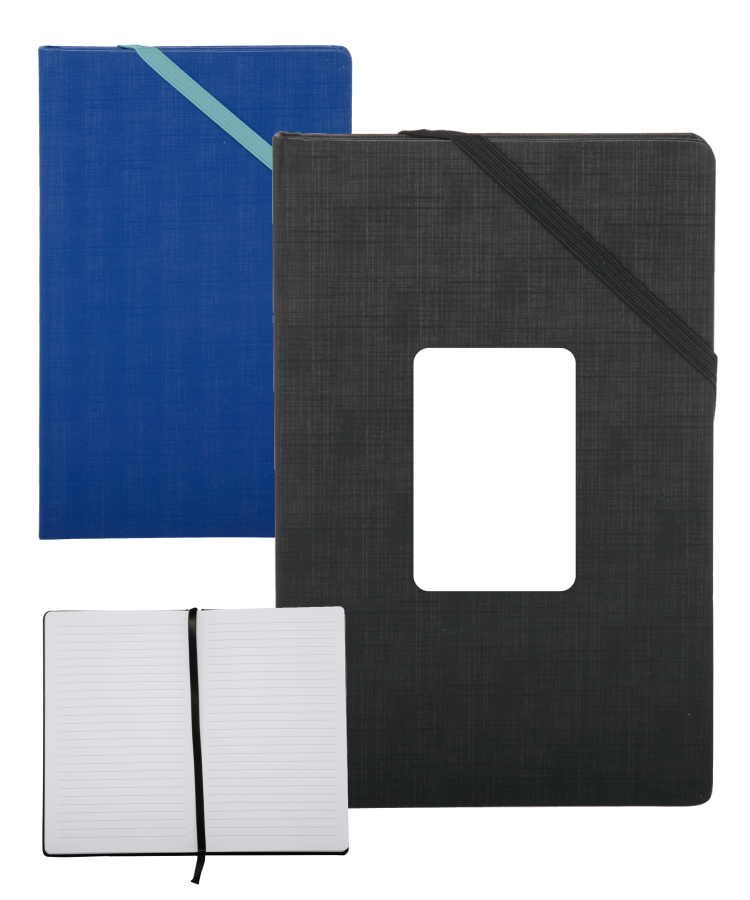 Union Printed - Hardcover Journals with Corner Band - Full Color Logo 2