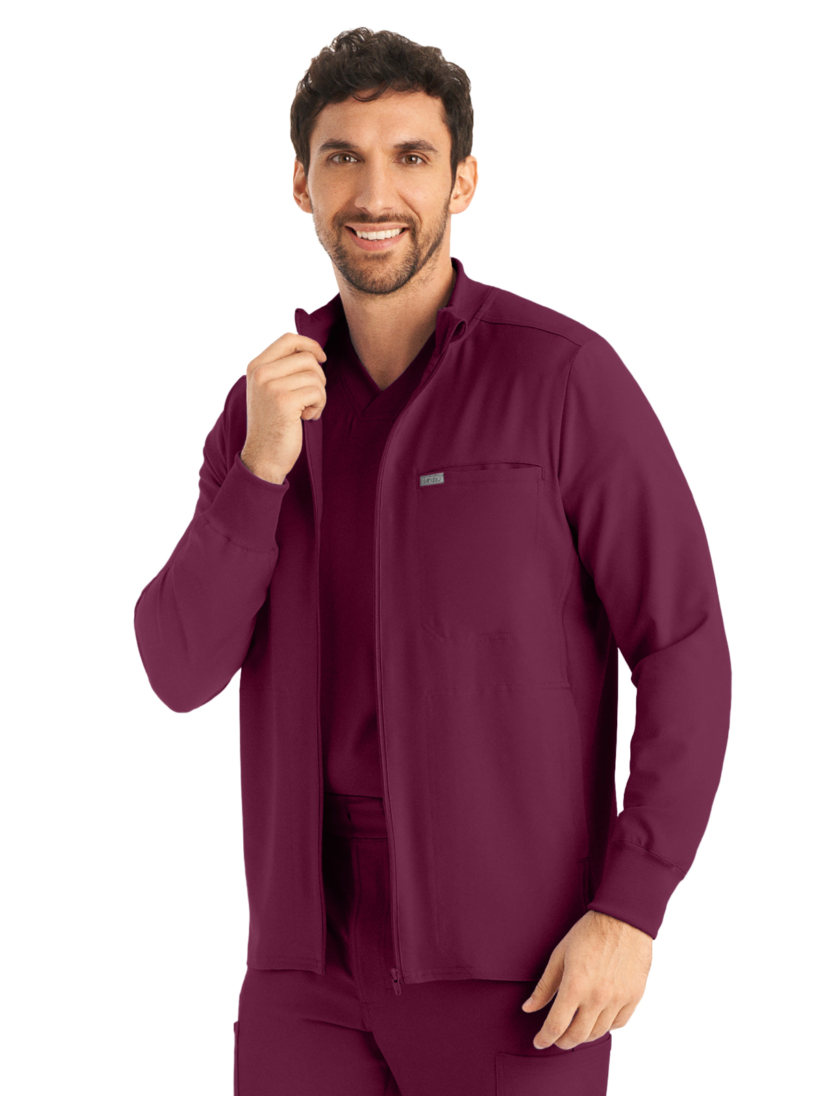 Landau - Forward - Men's Three-Pocket Mock-Neck Zip-Front Jacket 7