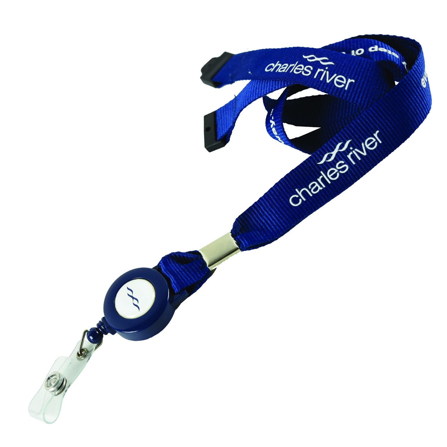 3/4" Polyester Lanyard with Retractable Reel Combo 4