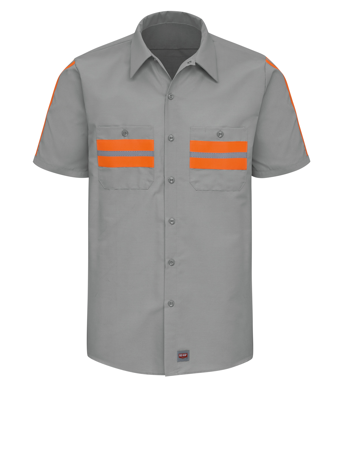 Red Kap Shirts -  Men's Short Sleeve Industrial Work Shirt 30