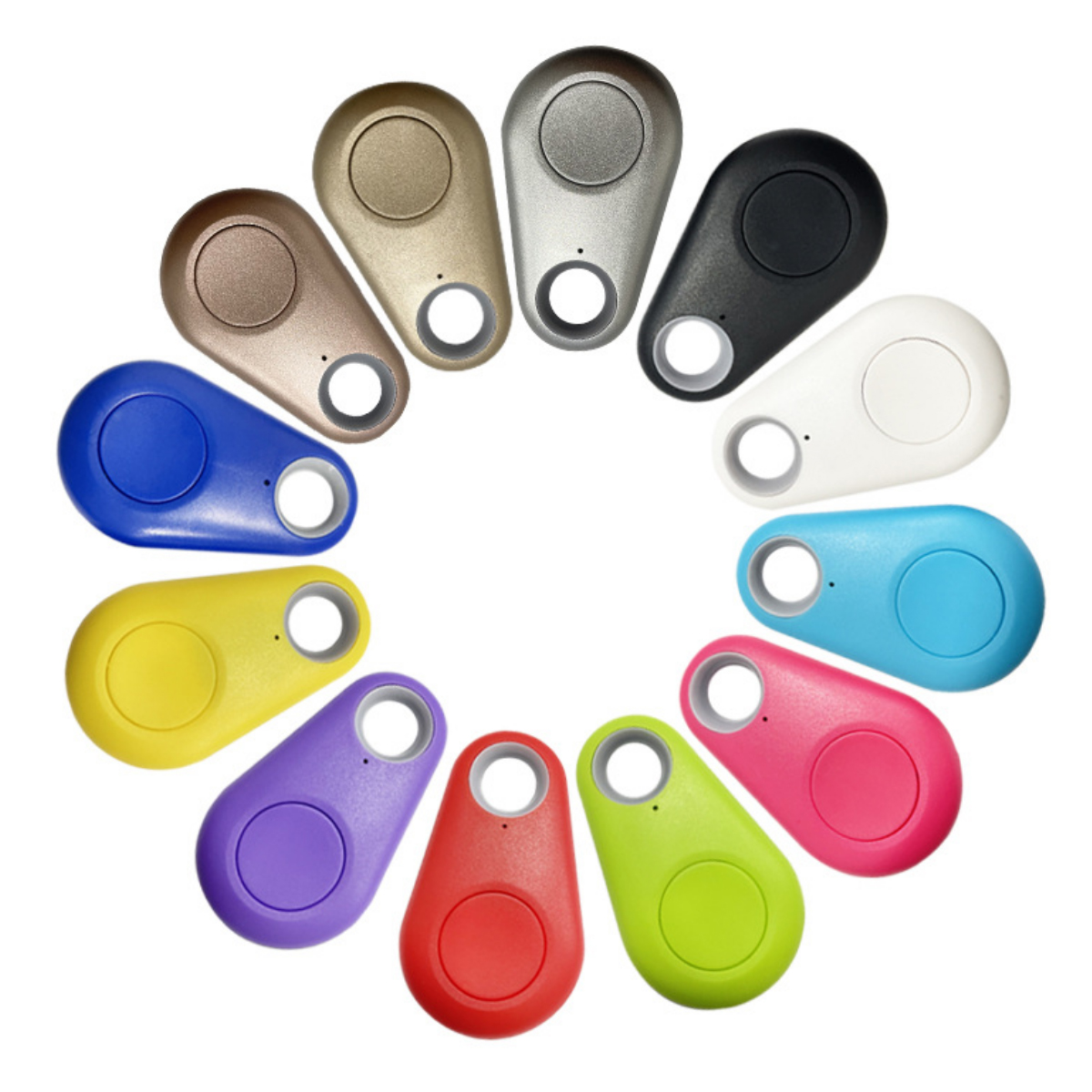 Bluetooth Smart Tracker Tag with Keychain Hole 5