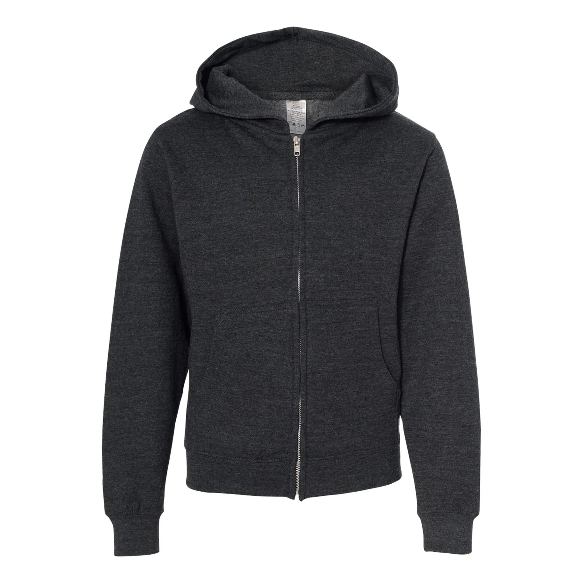 Independent Trading Co. Youth Midweight Zip Hooded 16